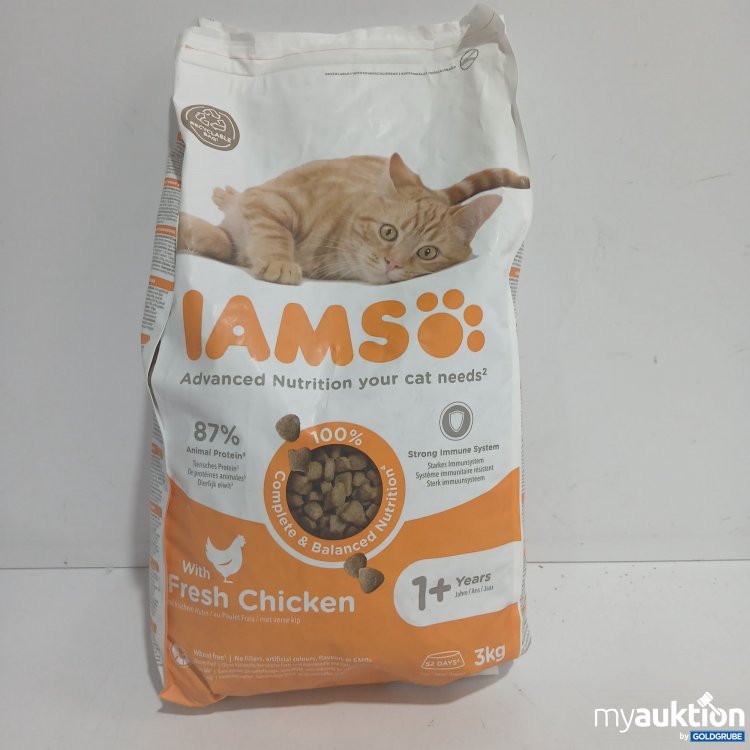 Artikel Nr. 869222 Artikel Nr. 869222: Iams Katzenfutter 1+ fresh chicken 3kg