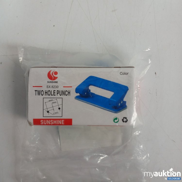 Artikel Nr. 871222 Artikel Nr. 871222: Sunshine SX 8230 Two Hole Punch