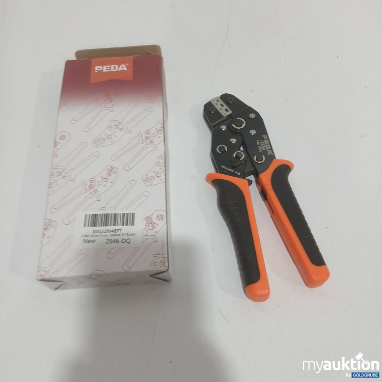 Artikel Nr. 877222 Artikel Nr. 877222: Peba Solar Crimpzange