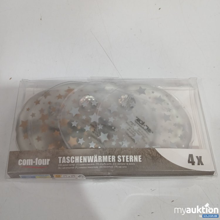 Artikel Nr. 894222: Com-four Taschenwärmer Sterne 4x 