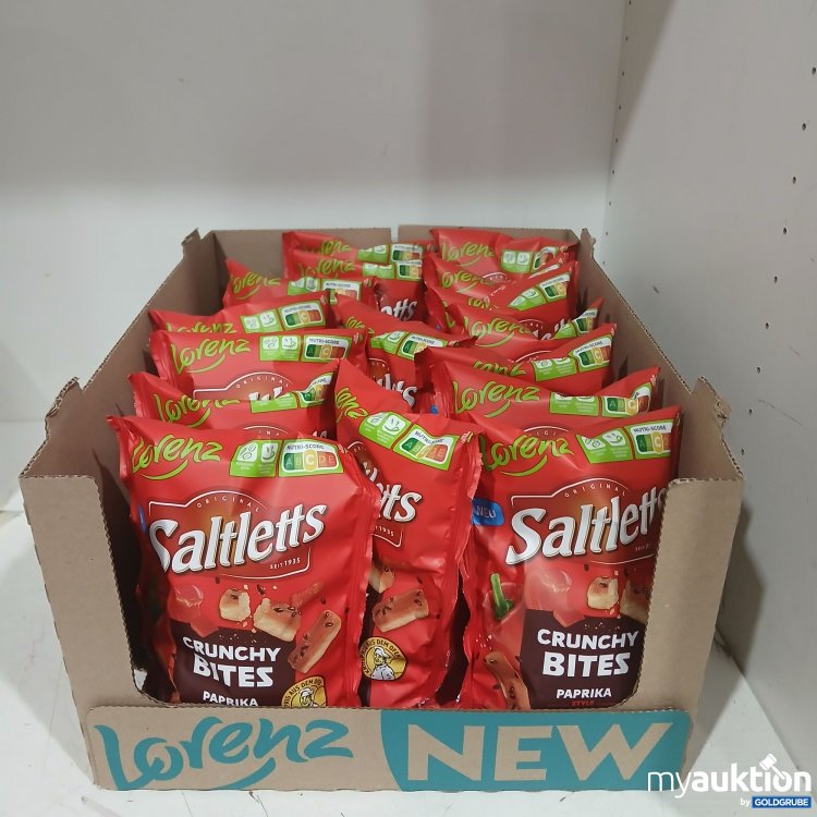 Artikel Nr. 903222 Artikel Nr. 903222: Lorenz Saltletts Crunchy Bites Paprika 16x 100g