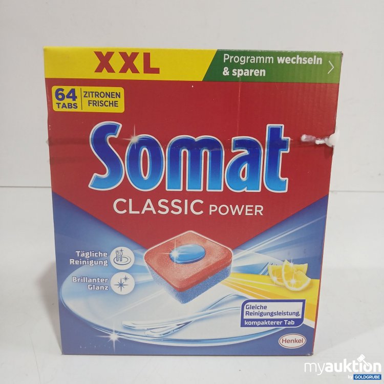 Artikel Nr. 958222: Somat Classic Power 64Tabe Zitronen Frische 