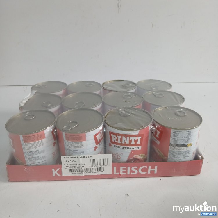 Artikel Nr. 994222 Artikel Nr. 994222: Rinti Kennerfleisch Rind 12x800g
