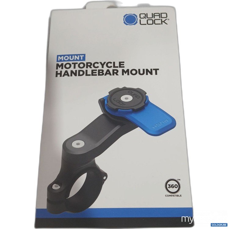 Artikel Nr. 446223 Artikel Nr. 446223: Quad Lock Mount Motorcycle Handlebar Mount