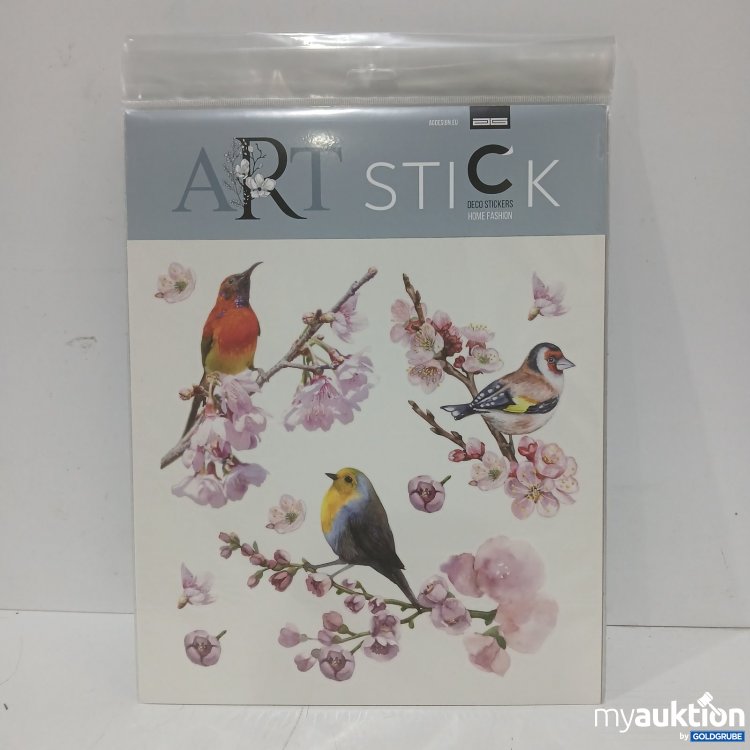 Artikel Nr. 470223 Artikel Nr. 470223: AG Design Art Stick Deco Sticker Vögel Kirschblüten