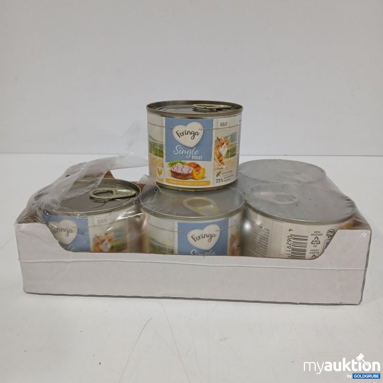 Artikel Nr. 860223: Feringa Single Meat Hühnchen mit Kürbis Katzenfutter 6x200g 