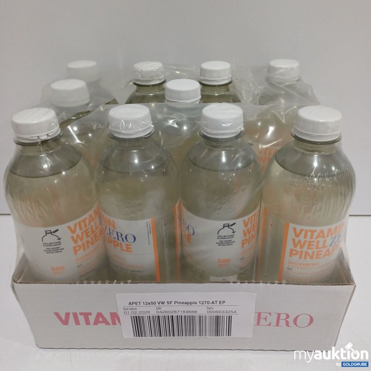 Artikel Nr. 890223: Vitamin Well Zero 10x500ml