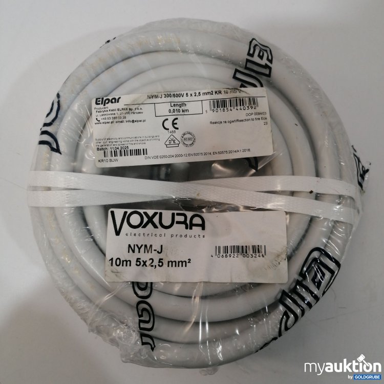 Artikel Nr. 896223: Elpar Kabel NYM-J300 10m 5x2,5mm