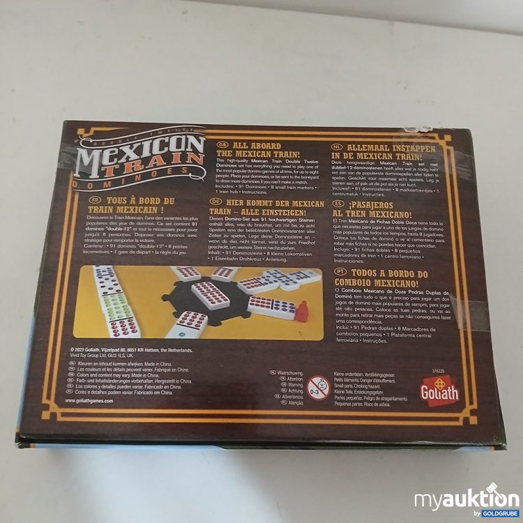 Artikel Nr. 921223: Goliath Mexican Train Dominoes Double Twelve