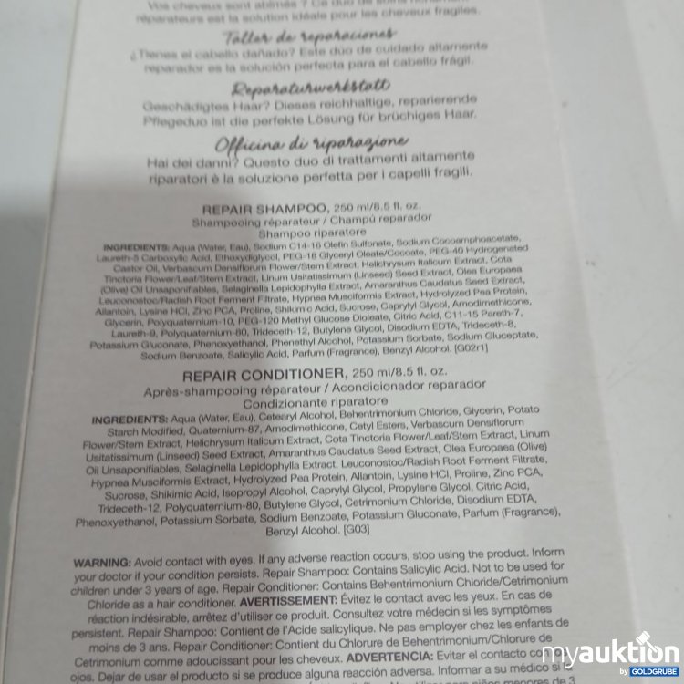 Artikel Nr. 967223: Paul Mitchell Repair Shampoo  repair Contitioner