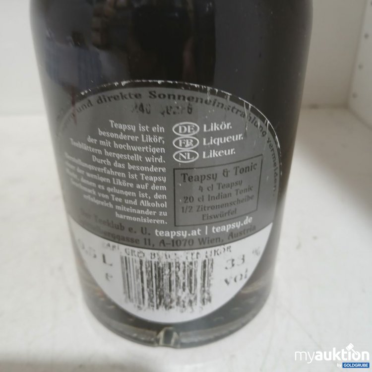 Artikel Nr. 969223 Artikel Nr. 969223: Teapsy Earl Grey Likör 500ml