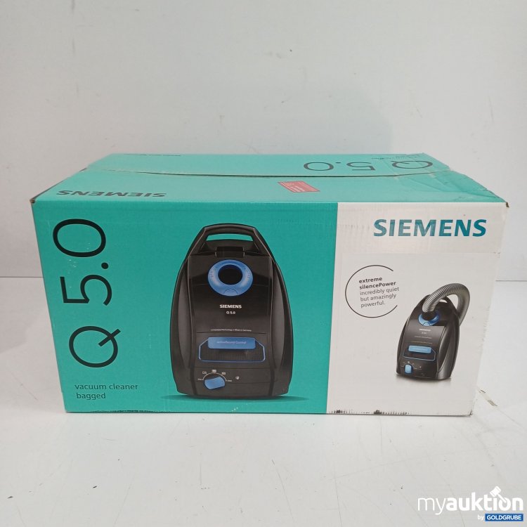 Artikel Nr. 983223: Siemens Q 5.0 extreme silencePower Bodenstaubsauger mit Staubbeutel