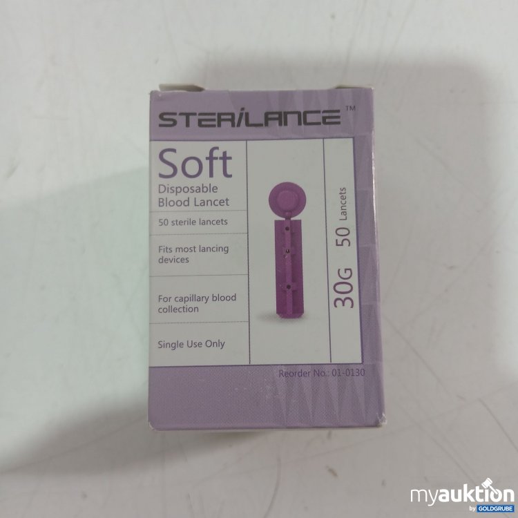 Artikel Nr. 989223 Artikel Nr. 989223: Sterilance Soft Disposable Blood Lancets 50Stk