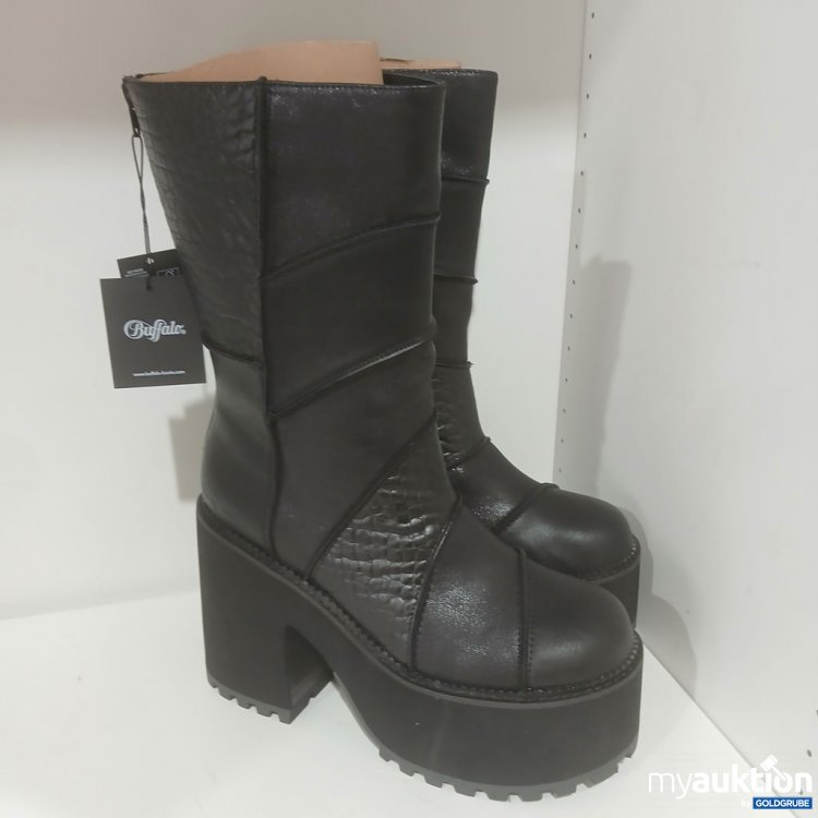 Artikel Nr. 990223 Artikel Nr. 990223: Buffalo Killah Patch Boot Schwarz Plattform