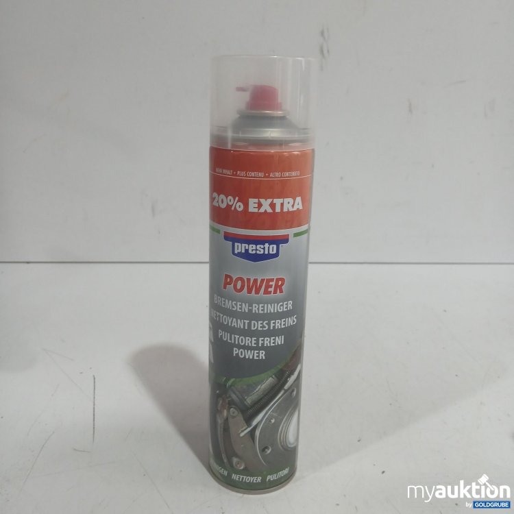 Artikel Nr. 991223: Presto Power Bremsen Reiniger 600ml 