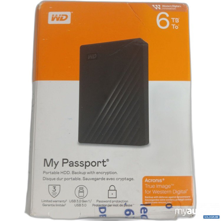 Artikel Nr. 444224 Artikel Nr. 444224: WD My Passport 6TB