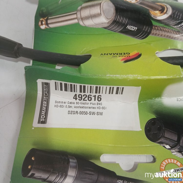 Artikel Nr. 461224 Artikel Nr. 461224: Sommer Cable SC Vector Plus BNC DZGR-0050-SW-SW