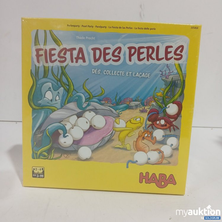 Artikel Nr. 465224 Artikel Nr. 465224: HABA Fiesta des Perles Gesellschaftsspiel