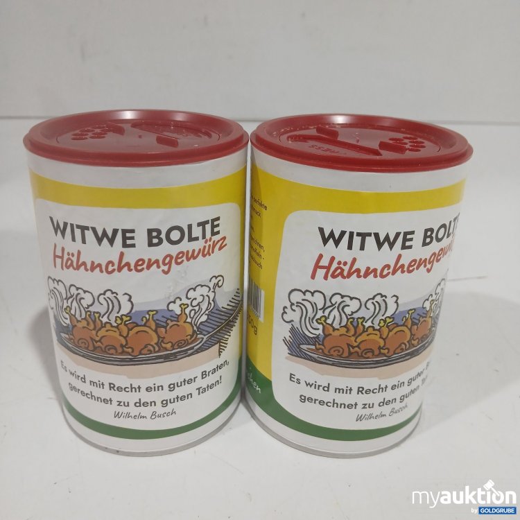 Artikel Nr. 477224: WITWE BOLTE Hähnchengewürz je 350g