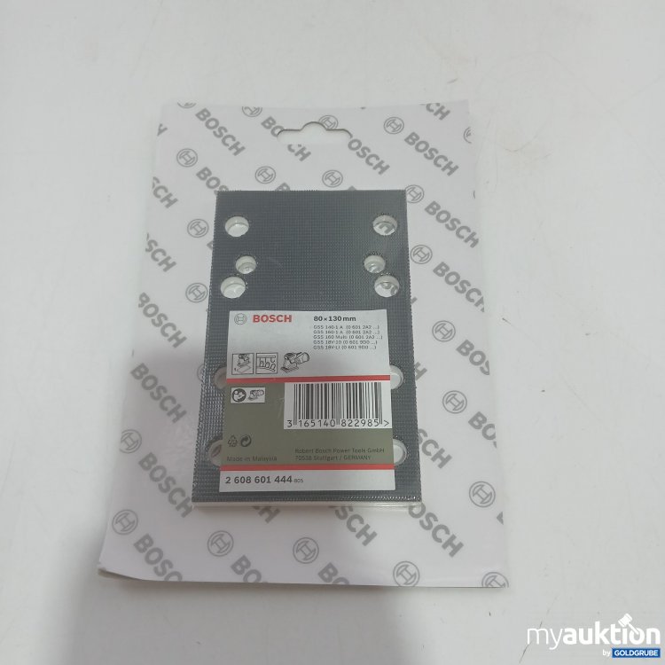 Artikel Nr. 852224: Bosch Schleifplatte für Schwingschleifer 80x130mm 2608601444