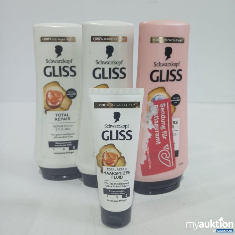 Artikel Nr. 870224 Artikel Nr. 870224: Schwarzkopf Gliss Spülung 3x200ml 1x50ml