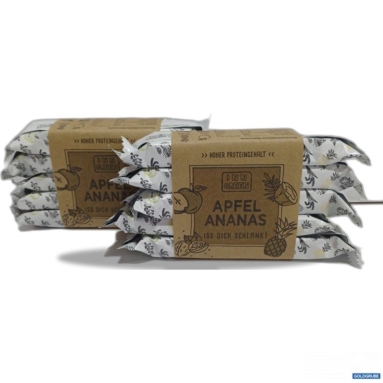 Artikel Nr. 890224: INN GREEN Proteinriegel Apfel Ananas 10Stk.