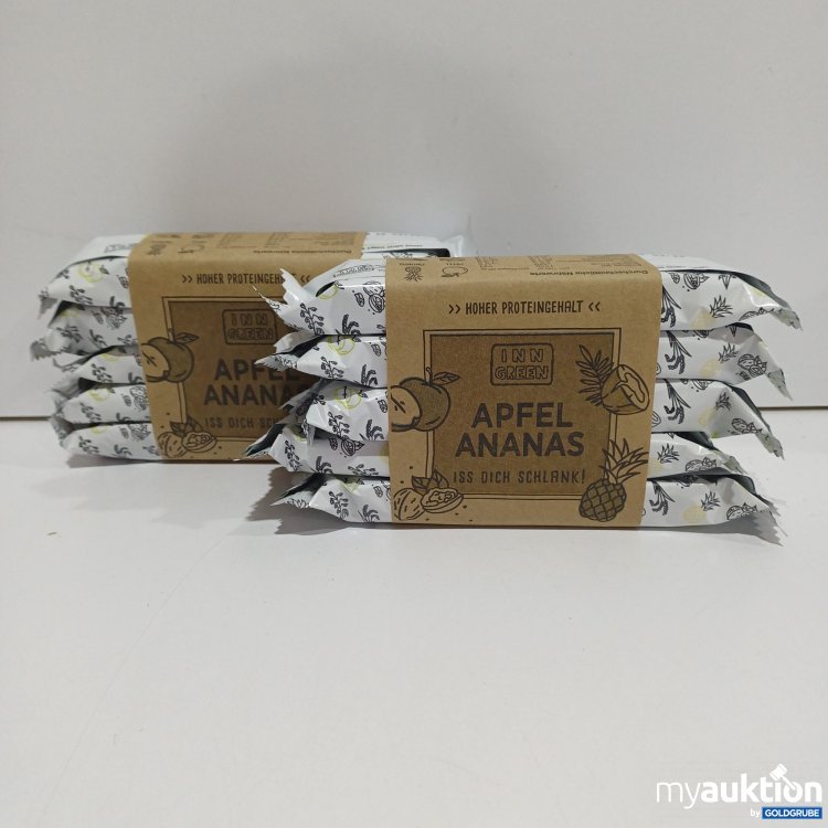 Artikel Nr. 890224: INN GREEN Proteinriegel Apfel Ananas 10Stk.