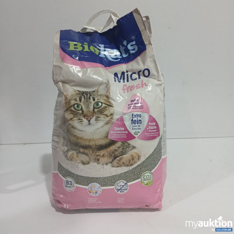 Artikel Nr. 898224 Artikel Nr. 898224: Bio Kats Micro fresh Katzenstreu 14L