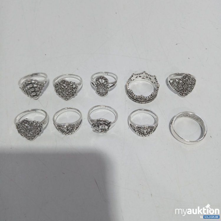 Artikel Nr. 911224: Diverse Ringe 10 Stück 