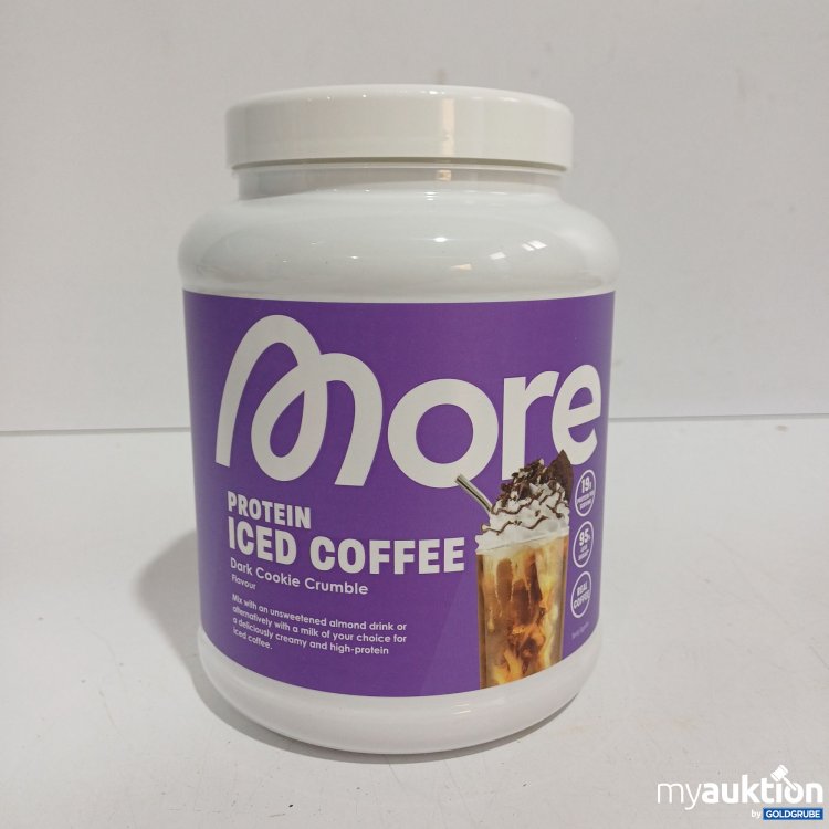 Artikel Nr. 962224: More Protein Iced Coffee Dark Cookie Crumble Flavour 500g