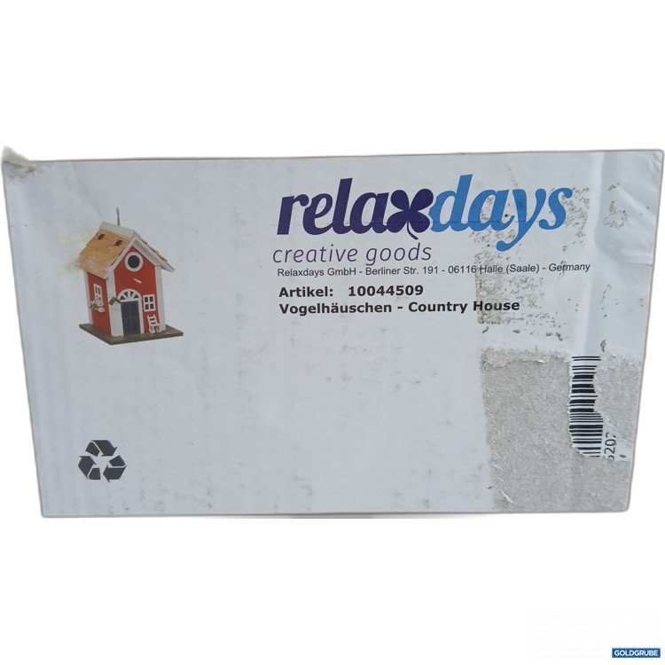 Artikel Nr. 964224: Relaxdays Creative goods Vogelhäuschen 10044509 
