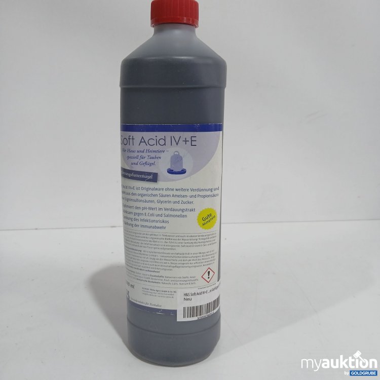 Artikel Nr. 813225 Artikel Nr. 813225: Soft Acid IV+E Ergänzungsfuttermittel 1000ml