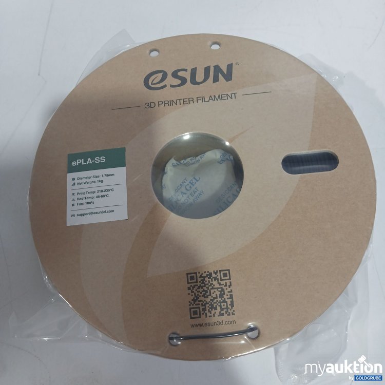 Artikel Nr. 832225 Artikel Nr. 832225: Esun 3D Printer Filament 1,75mm 1kg black
