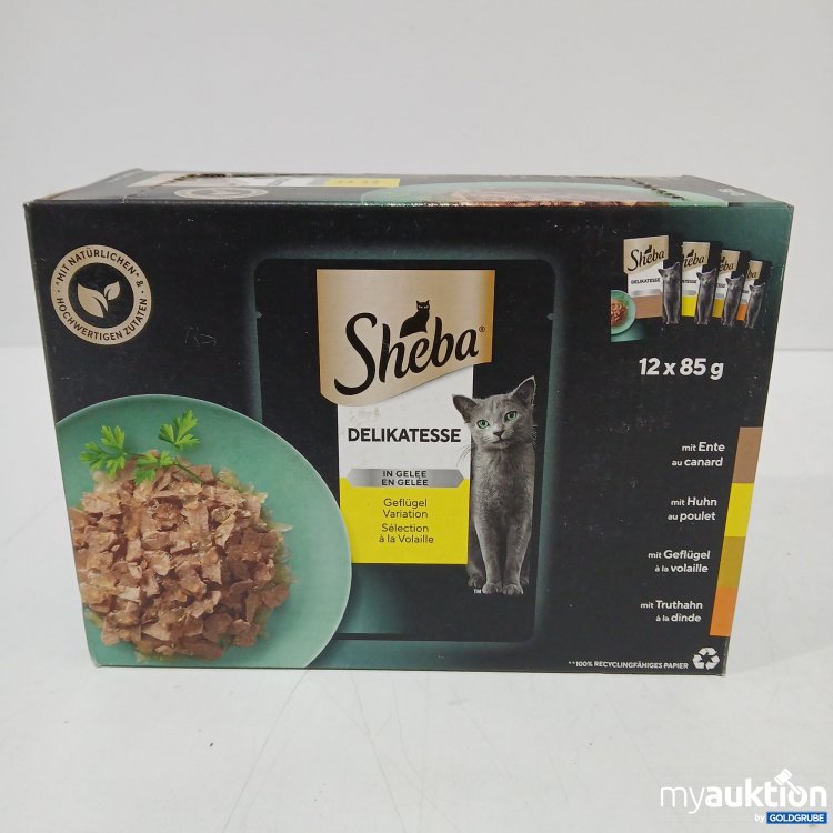Artikel Nr. 860225: Sheba Delikatesse Katzenfutter Geflügel in Gelee 12x85g