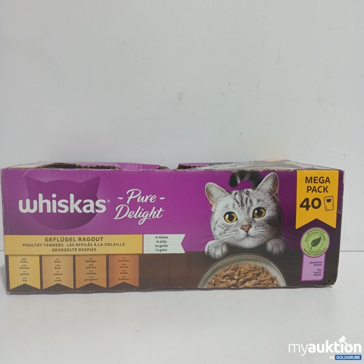 Artikel Nr. 873225: Whiskas Pure Delight Geflügel Ragout in Gelee 40x85g