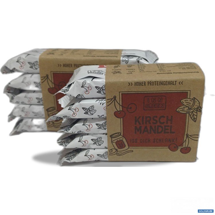 Artikel Nr. 890225: INN GREEN Proteinriegel Kirsch Mandel 10Stk.