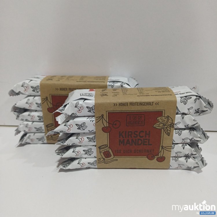 Artikel Nr. 890225: INN GREEN Proteinriegel Kirsch Mandel 10Stk.