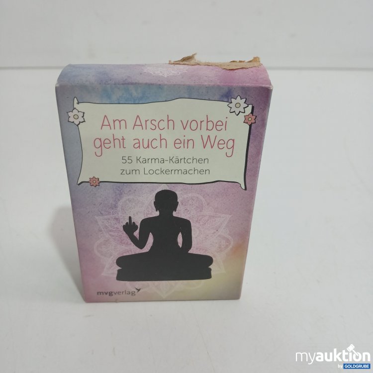 Artikel Nr. 894225: Mvg Verlag am Arsch vorbei geht auch ein Weg 55 Karma Karten 