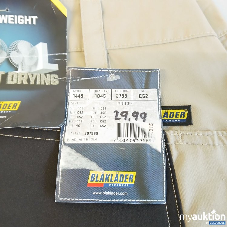 Artikel Nr. 908225: Blakläder Shorts
