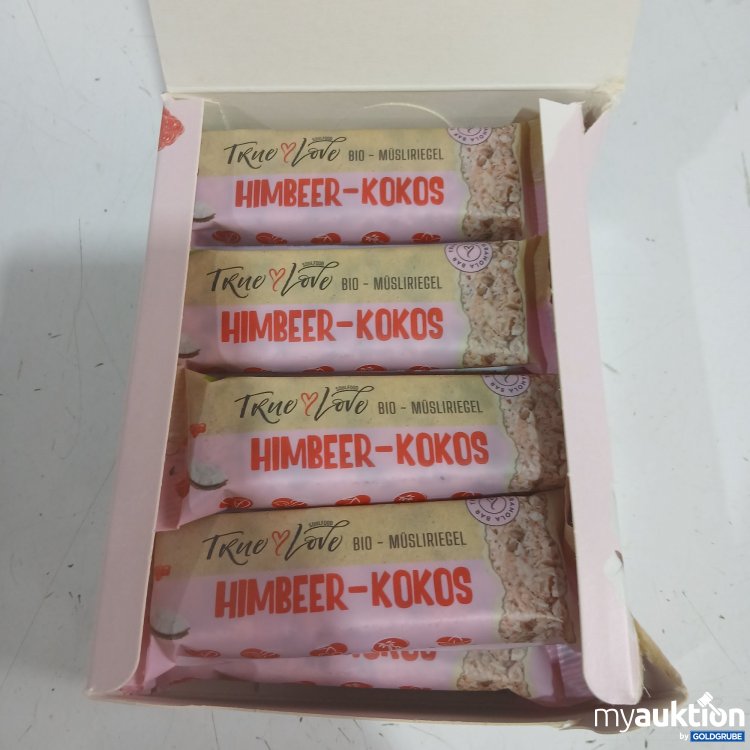 Artikel Nr. 979225 Artikel Nr. 979225: True Love Bio Müsliriegel Himbeer Kokos Low carb 12x29g