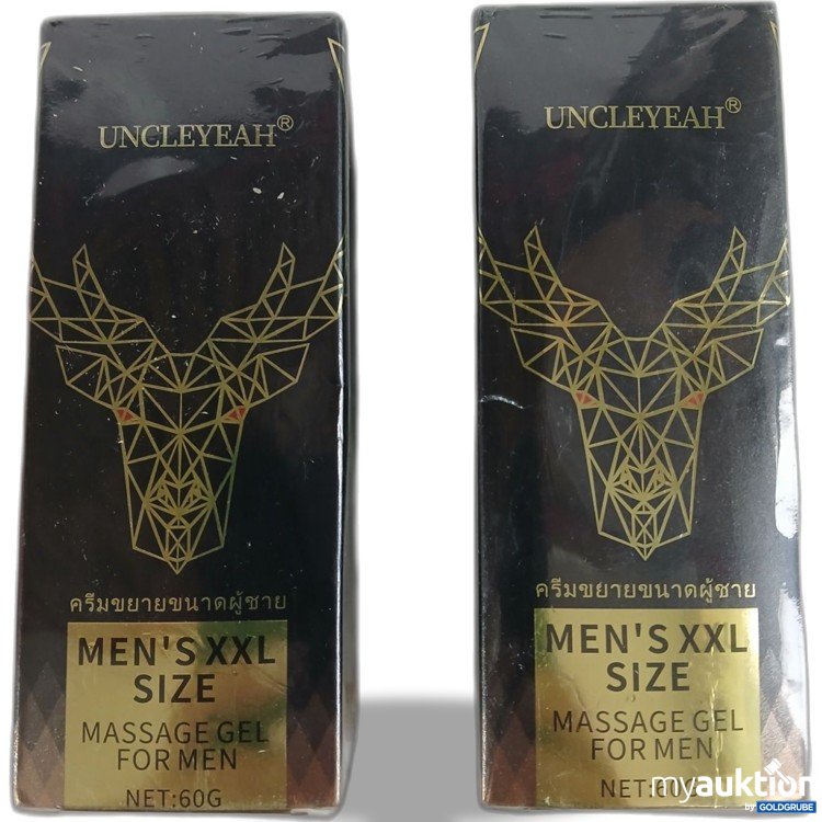 Artikel Nr. 997225 Artikel Nr. 997225: UNCLEYEAH Massage Gel 2x je 60g