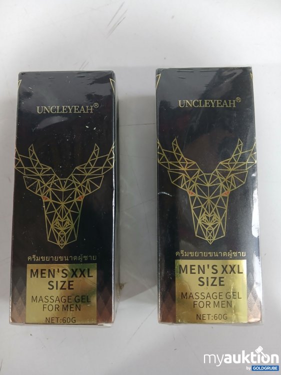 Artikel Nr. 997225 Artikel Nr. 997225: UNCLEYEAH Massage Gel 2x je 60g