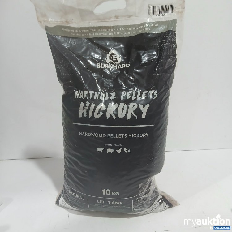 Artikel Nr. 463226: Burnhard Naturholz Pellets Hickory für Tiere 10kg 
