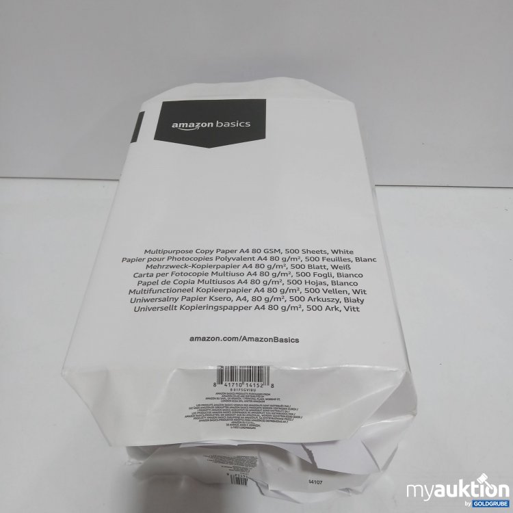 Artikel Nr. 815226 Artikel Nr. 815226: Amazon Basics Kopierpapier A4 3er Pack x 500Blatt