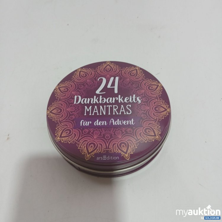 Artikel Nr. 846226 Artikel Nr. 846226: 24 Dankbarkeits Mantras für den Advent
