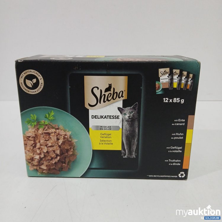 Artikel Nr. 860226: Sheba Delikatesse Katzenfutter Geflügel in Gelee 12x85g