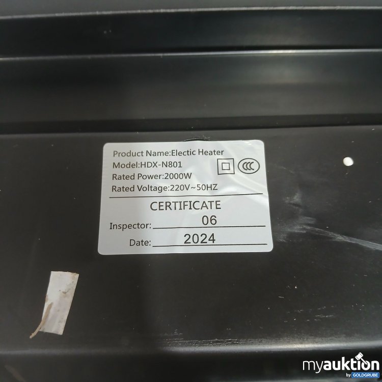 Artikel Nr. 888226: PTC Wall Mounted Heater HDX-N801 