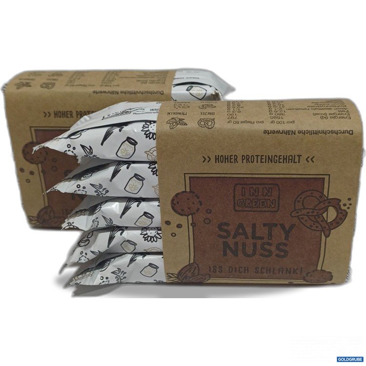 Artikel Nr. 890226: INN GREEN Proteinriegel Salty Nuss 10Stk.