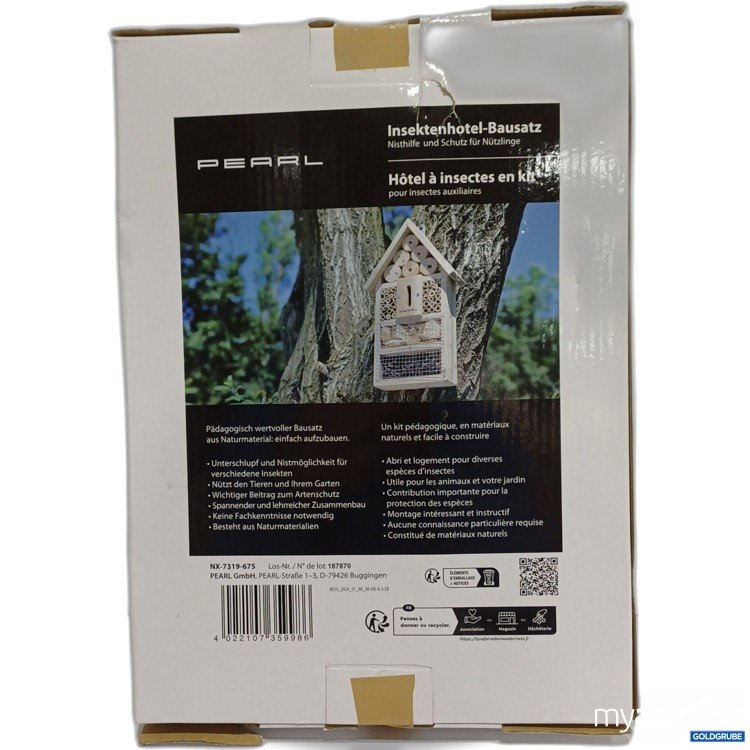 Artikel Nr. 897226: Pearl Instektenhotel Bausatz