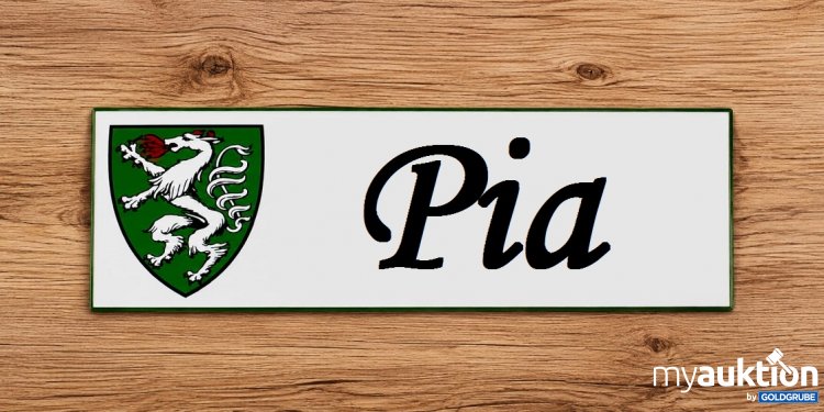 Artikel Nr. 937226 Artikel Nr. 937226: Blechschild